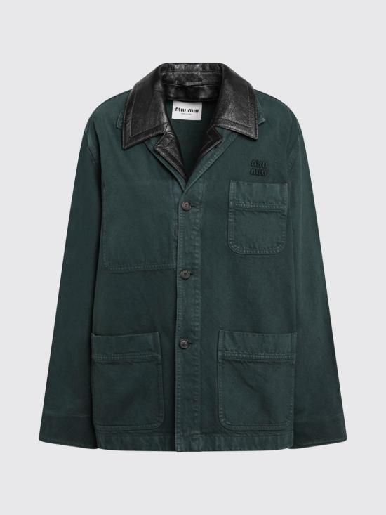 26SS 미우미우 자켓 MH2053OOO19R2 F0422 Bottle Green
