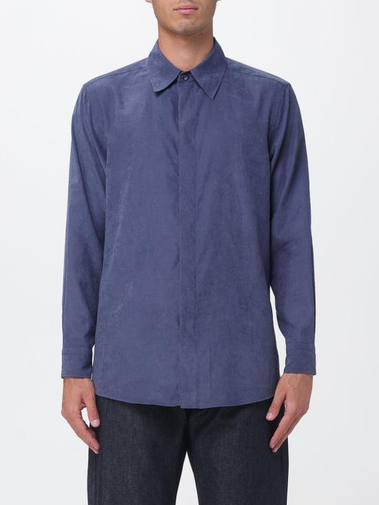 26SS 엠포리오 아르마니 긴팔 셔츠 EM005680TE20601 UB047 Blue