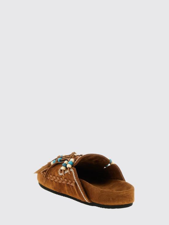 26SS 알라누이 뮬/슬리퍼 LWIJ006R26LEA001 6000 Brown - ALANUI