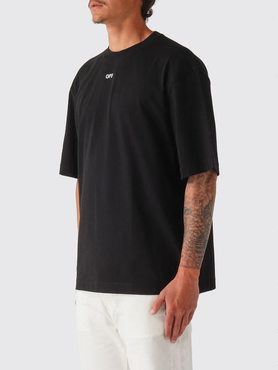 26SS 오프화이트 반팔 티셔츠 4MAA120S26J0040 001 Black - OFF WHITE