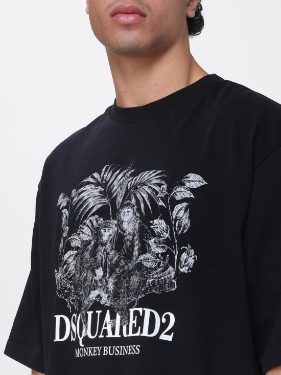 26SS 디스퀘어드2 반팔 티셔츠 S74GD1545D20106 900 Black - DSQUARED2