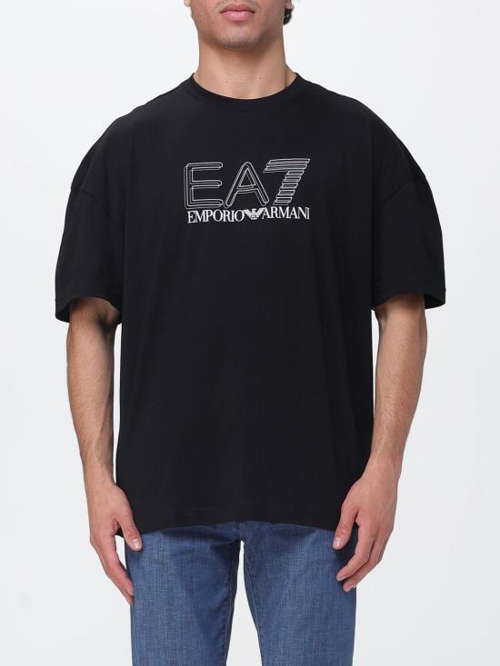 26SS 엠포리오 아르마니 반팔 티셔츠 7M001309AF10375 UC001 Black