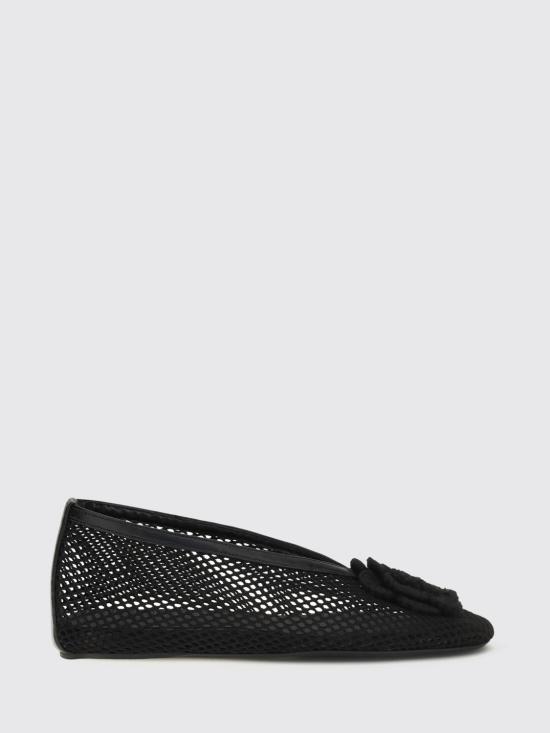 26SS 가니 플랫 슈즈 B1020190 099 Black