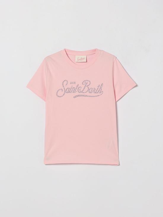26SS [키즈] 세인트바쓰 티셔츠 ELLY001 02297L Pink