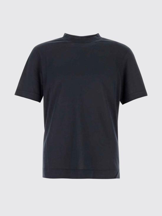 26SS 에르메네질도제냐 반팔 티셔츠 RUH386A3H718 B09 Blue - ERMENEGILDO ZEGNA
