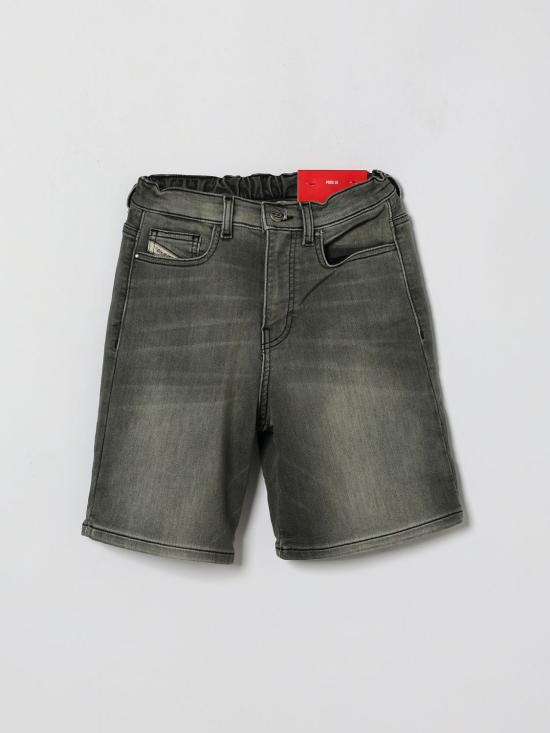 26SS [키즈] 디젤 데님 숏팬츠 J02690KXBRT K02 Black