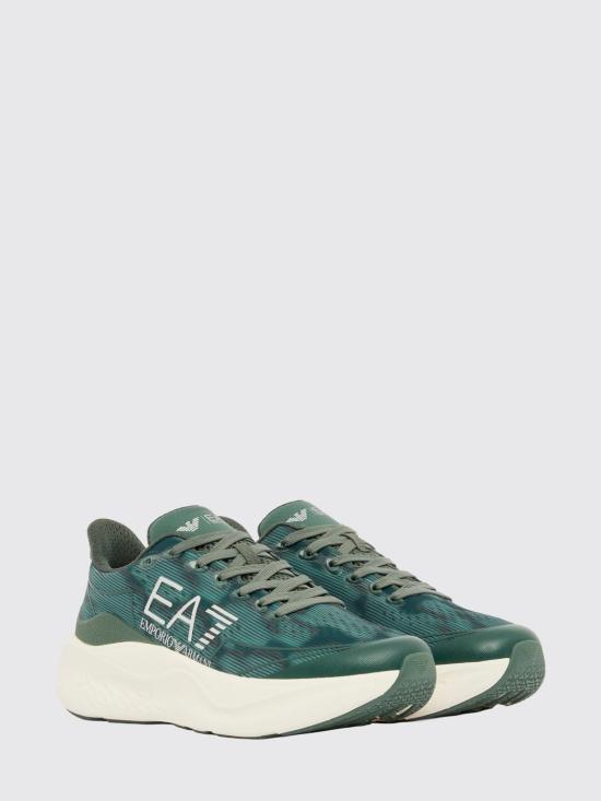 26SS 엠포리오 아르마니 스니커즈 X8X245XK442 MZ606 Green - EMPORIO ARMANI