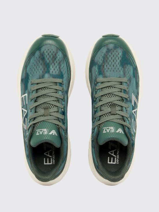26SS 엠포리오 아르마니 스니커즈 X8X245XK442 MZ606 Green - EMPORIO ARMANI