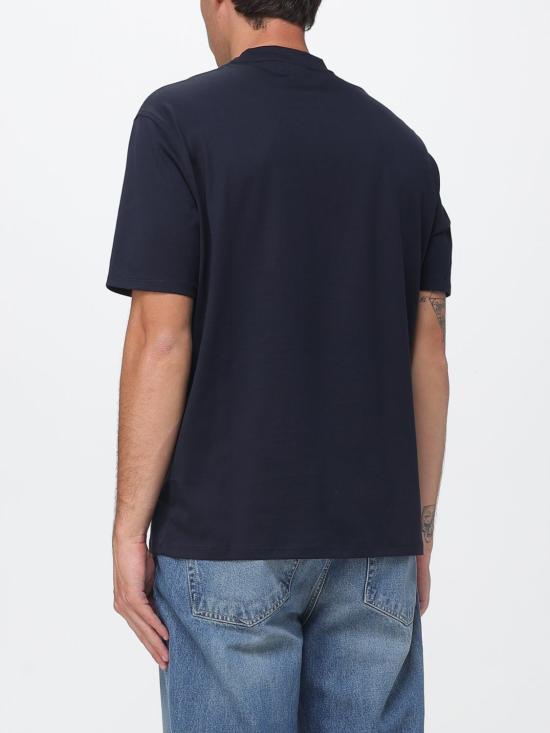 26SS 엠포리오 아르마니 반팔 티셔츠 EM004583AF13669 MB563 Blue - EMPORIO ARMANI