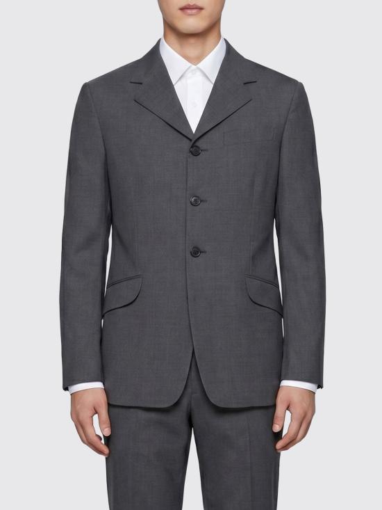 26SS 질샌더 수트 자켓 J21BN0227J40249 004 Grey