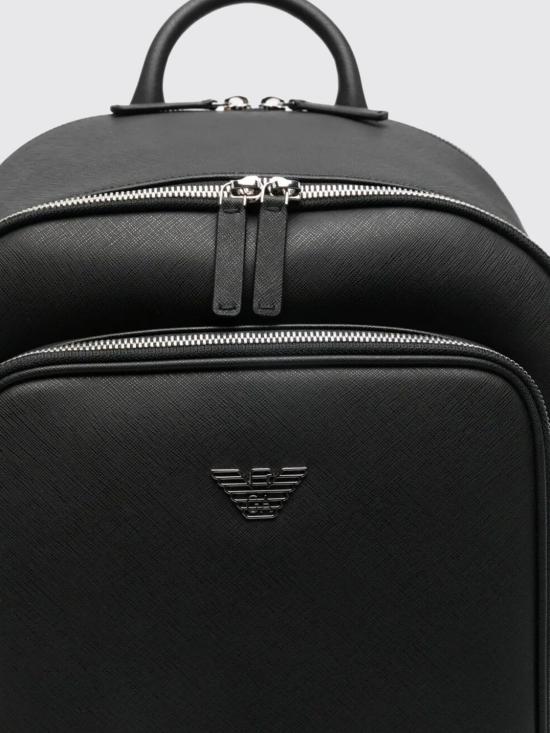 26SS 엠포리오 아르마니 백팩 EM004553AF13805 UC001 Black - EMPORIO ARMANI