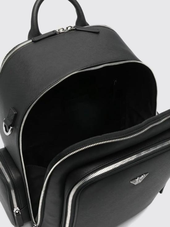 26SS 엠포리오 아르마니 백팩 EM004553AF13805 UC001 Black - EMPORIO ARMANI