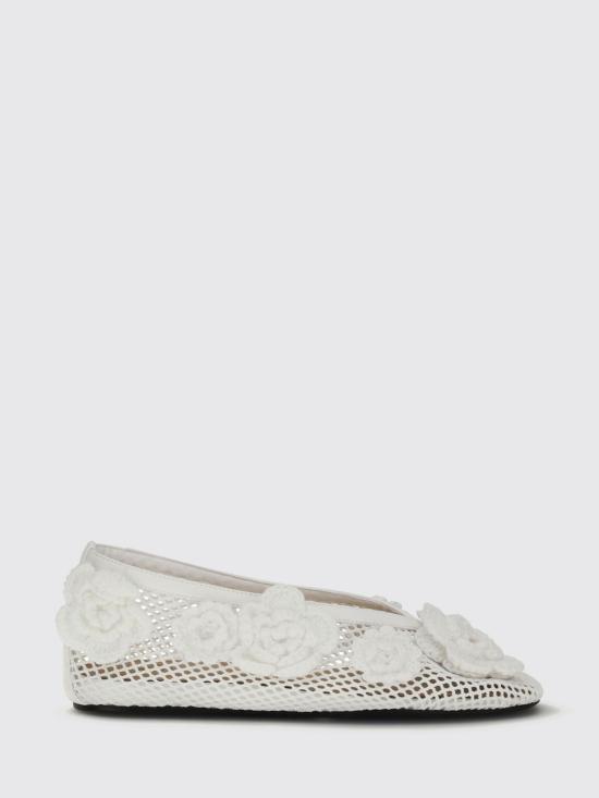 26SS 가니 플랫 슈즈 B1020179 135 White