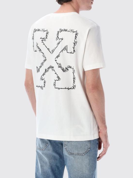26SS 오프화이트 반팔 티셔츠 OMAA027S26JER002 1000 White - OFF WHITE