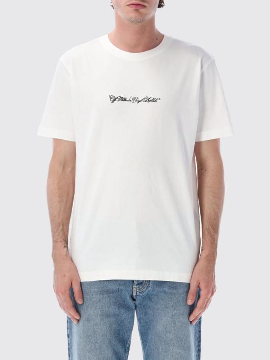 26SS 오프화이트 반팔 티셔츠 OMAA027S26JER002 1000 White