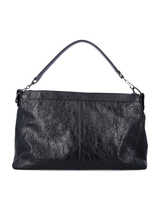 26FW 발렌시아가 르 시티 모토 미디움백 866105 2ABEK 1000 BLACK DOM - BALENCIAGA