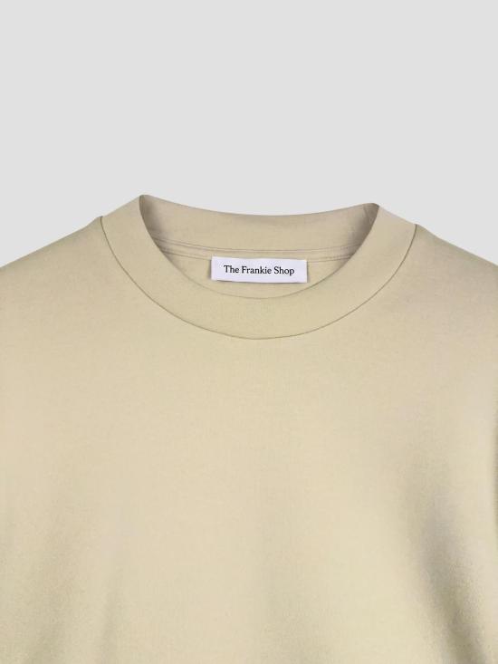 26SS 더프랭키샵 반팔 티셔츠 TSFS21806206 BEIGE - THE FRANKIE SHOP