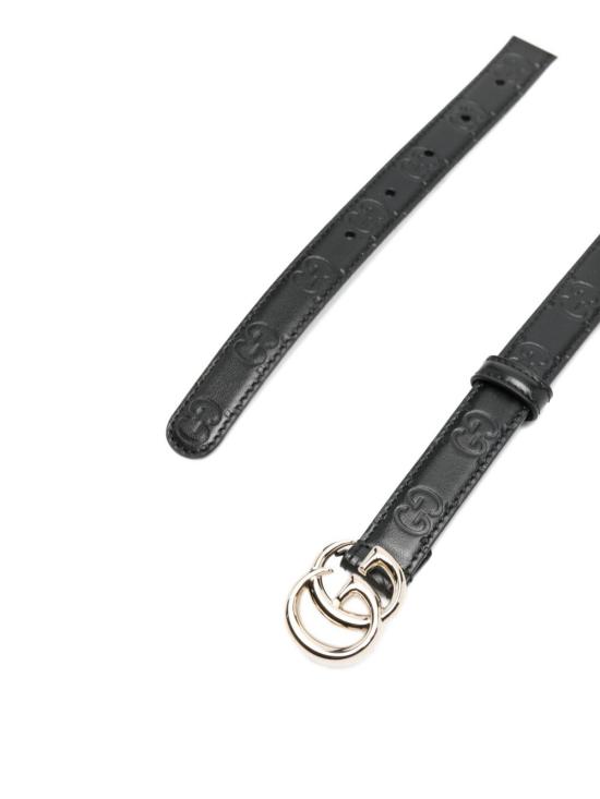 26FW 구찌 GG 마몽 씬 벨트 409417 AAD5L1000 - GUCCI