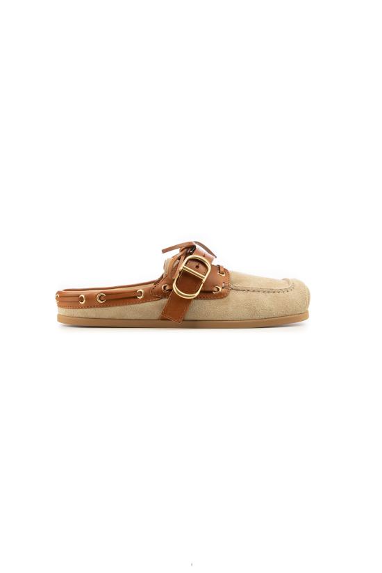 26SS 디올 뮬/슬리퍼 KDF188BVF S32T BEIGE MARRONE