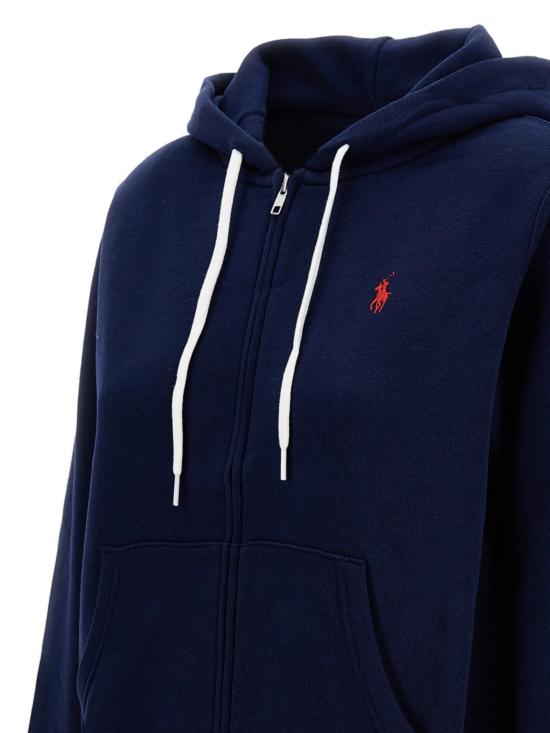 26FW 폴로 랄프로렌 후드 티셔츠 211971699 002 Blu - POLO RALPH LAUREN
