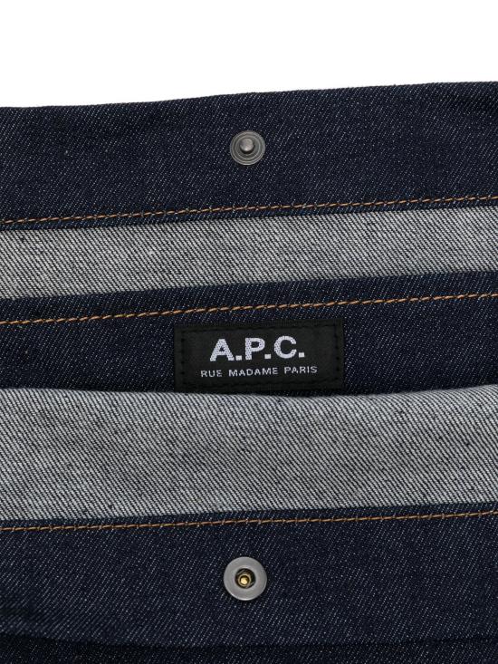26FW 아페쎄 데님 숄더백 COHIZM67010 IAI Blu - A.P.C.