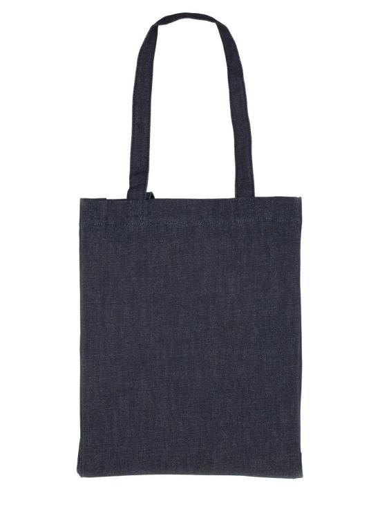26FW 아페쎄 로르 로고 프린트 데님 토트백 COHIZM61445 IAI Blu - A.P.C.