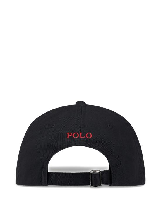 26FW 폴로 랄프로렌 포니 자수 치노 볼캡 211912843 019 Nero - POLO RALPH LAUREN