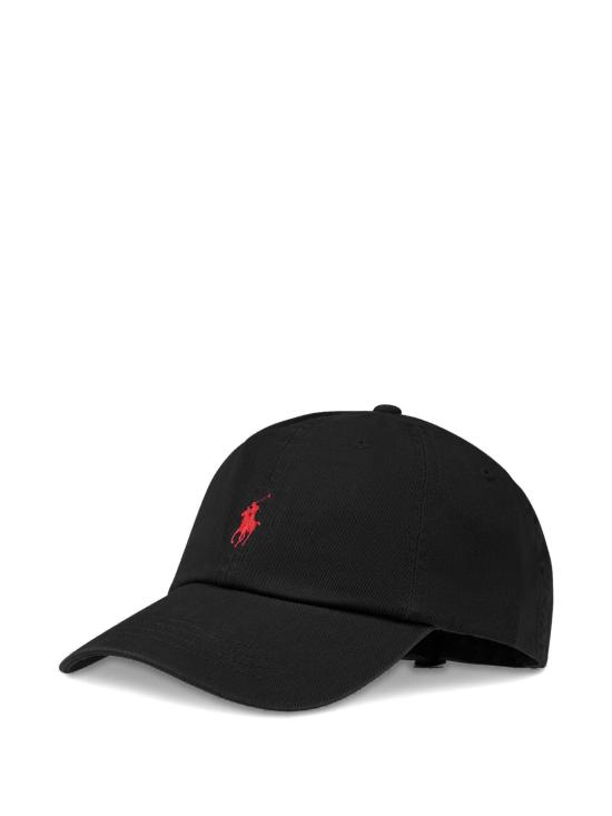 26FW 폴로 랄프로렌 포니 자수 치노 볼캡 211912843 019 Nero - POLO RALPH LAUREN