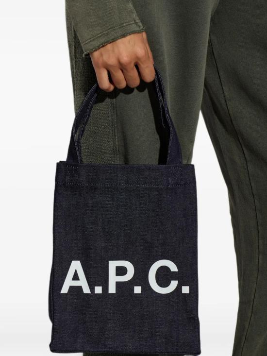 26FW 아페쎄 니논 데님 숄더백 COHIZM67048 IAI BLU - A.P.C.