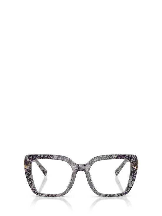 26FW 돌체앤가바나 안경 DG3441 3471 PRINT BLACK LACE