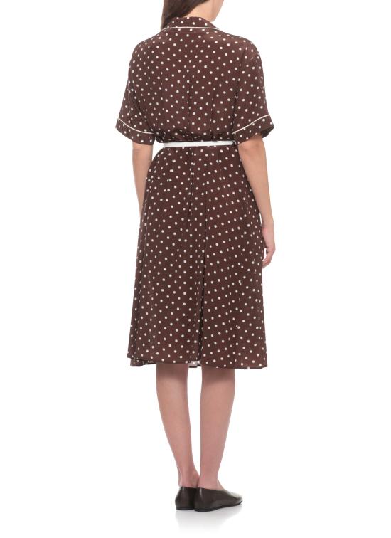 26SS 파로쉬 미디 원피스 D726095Z SBILLO808 Brown - PAROSH