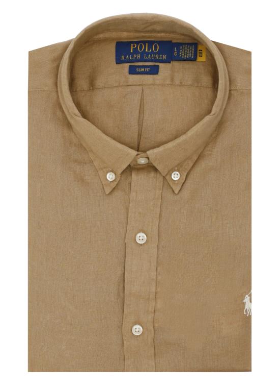 26SS 랄프 로렌 긴팔 셔츠 710968915 502 Beige