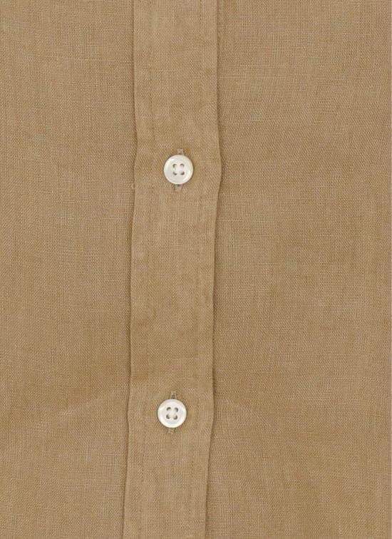 26SS 랄프 로렌 긴팔 셔츠 710968915 502 Beige - RALPH LAUREN