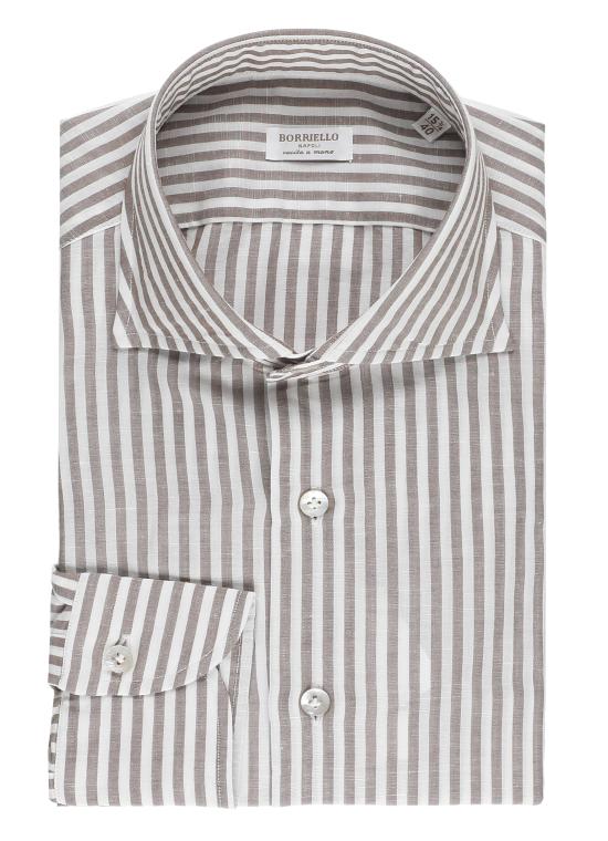 26SS 보리엘로 긴팔 셔츠 22026 4 MARECHIARO Marrone