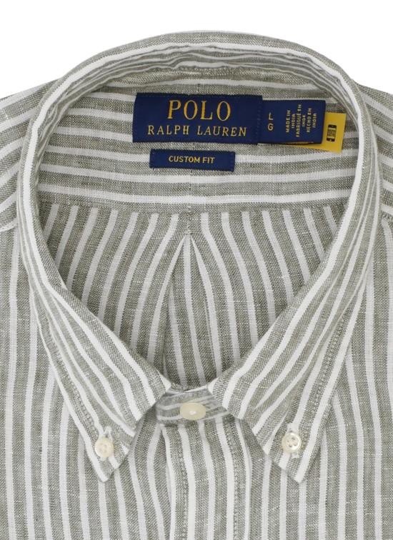 26SS 랄프 로렌 긴팔 셔츠 710B15594 001 Verde - RALPH LAUREN