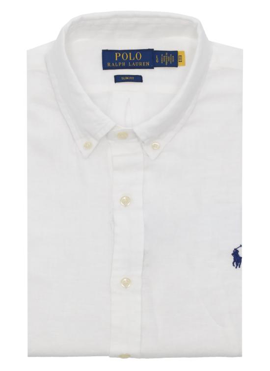 26SS 랄프 로렌 긴팔 셔츠 710968915 505 Bianco