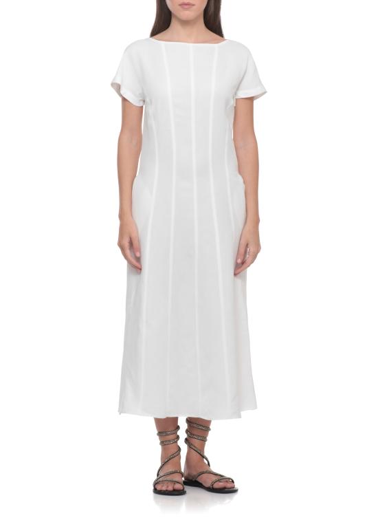 26SS 안토넬리 피렌체 롱 원피스 MATILDE Q6604001 Bianco - ANTONELLI FIRENZE