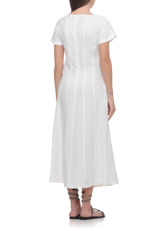 26SS 안토넬리 피렌체 롱 원피스 MATILDE Q6604001 Bianco - ANTONELLI FIRENZE