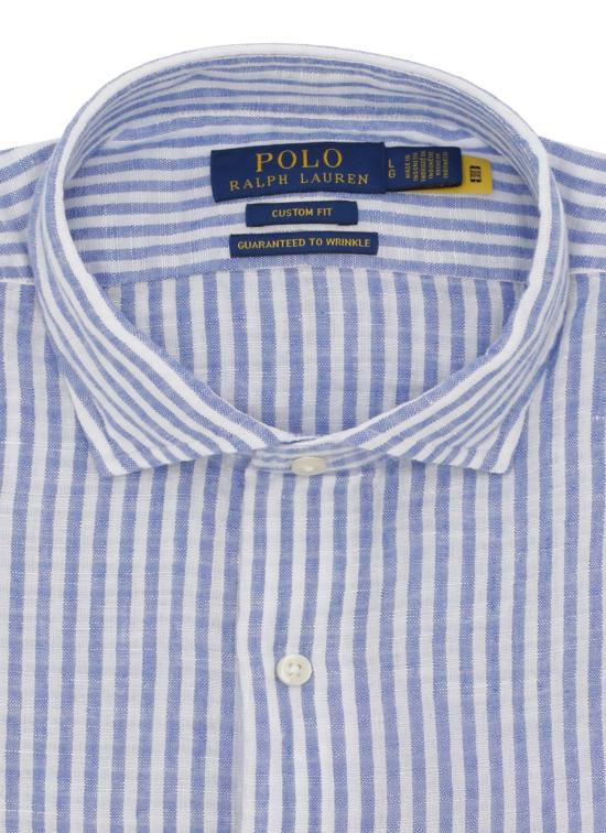 26SS 랄프 로렌 긴팔 셔츠 710B16700 001 Blu - RALPH LAUREN