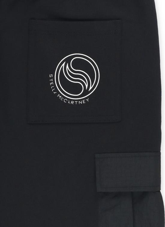 26SS [키즈] 스텔라 맥카트니 쇼츠/버뮤다 TY6R09 Z3409930 Black - STELLA MCCARTNEY