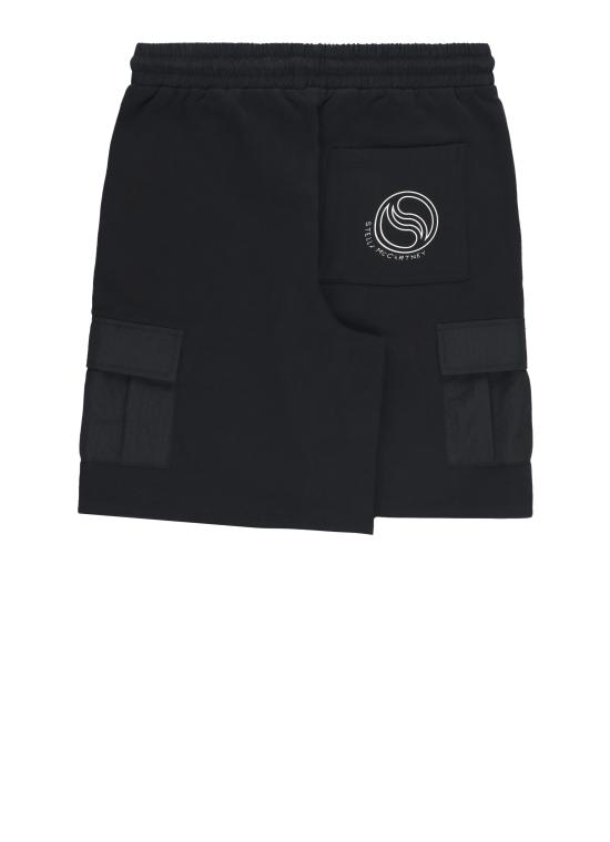 26SS [키즈] 스텔라 맥카트니 쇼츠/버뮤다 TY6R09 Z3409930 Black - STELLA MCCARTNEY