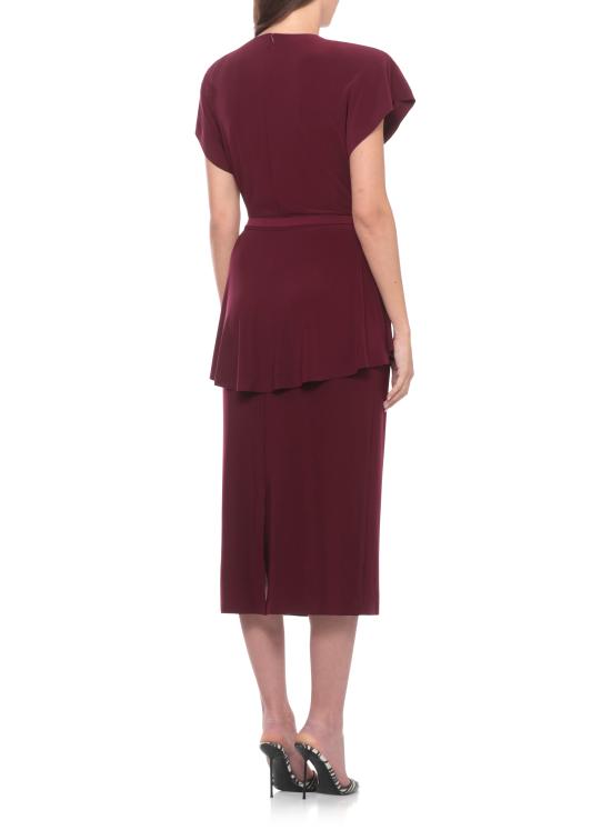 26SS 노마카말리 미디 원피스 KK4253PLS39 043 PURPLE - NORMA KAMALI
