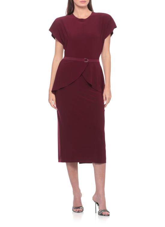 26SS 노마카말리 미디 원피스 KK4253PLS39 043 PURPLE - NORMA KAMALI