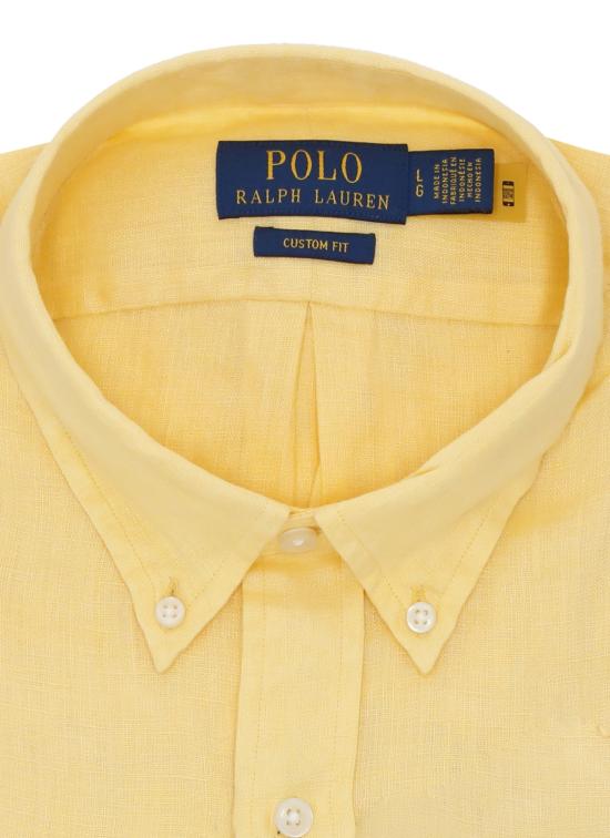 26SS 랄프 로렌 긴팔 셔츠 710966294 515 Giallo - RALPH LAUREN