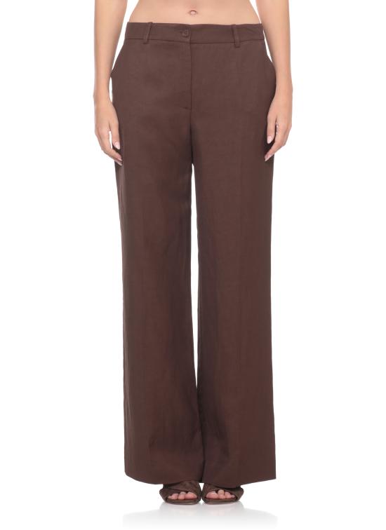 26SS 파로쉬 스트레이트 팬츠 D232214 RAISA26008 Brown - PAROSH