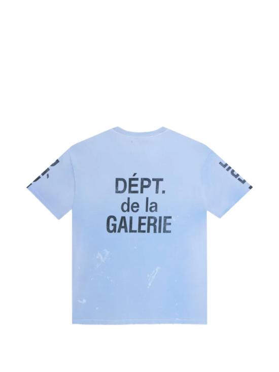 26SS 갤러리 디파트먼트 반팔 티셔츠 TOP039 FRENCH BLUE Blue - GALLERY DEPT