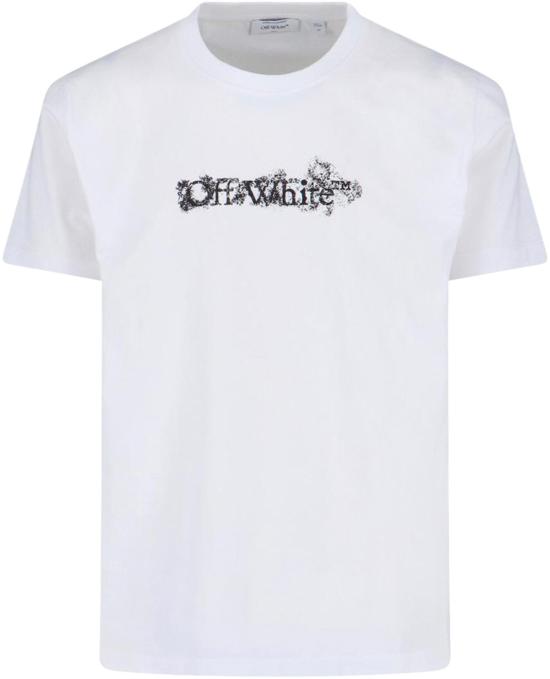 26SS 오프화이트 헤럴딕 에로우 슬림 티셔츠 OMAA027S26JER0071000 WHITE