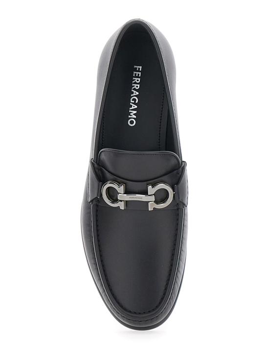 26FW 살바토레 페라가모 로퍼 02A0150784445 Black - SALVATORE FERRAGAMO