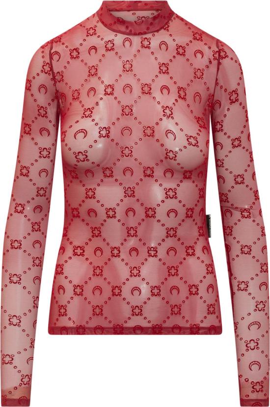 26SS 마린세르 긴팔 티셔츠 WTO388ACJER0005RD11 PINK
