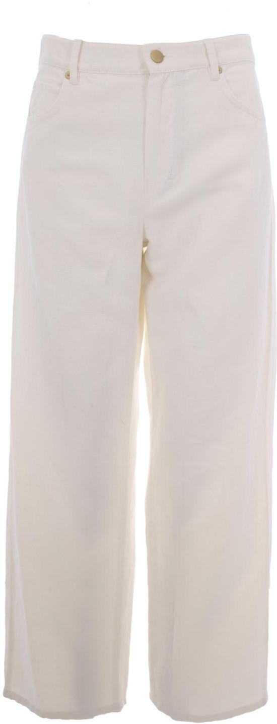 26SS 막스마라 스트레이트 팬츠 2619131083600001 WHITE